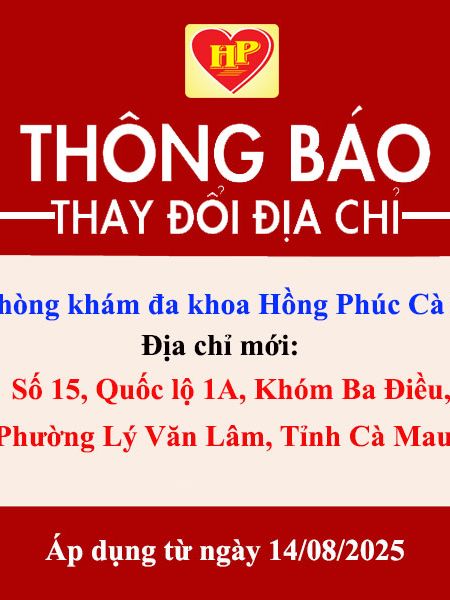 THÔNG BÁO ĐỔI ĐỊA CHỈ