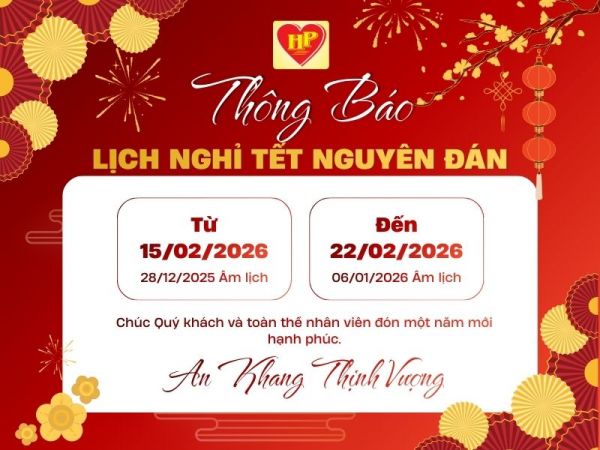 THÔNG BÁO NGHỈ TẾT NGUYÊN ĐÁN 2026