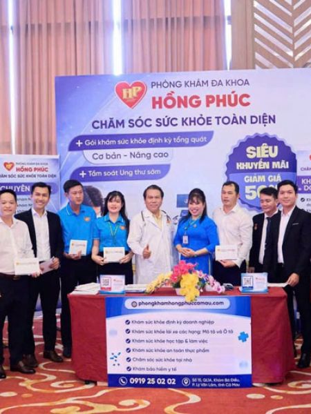 PKĐK HỒNG PHÚC – ĐỒNG HÀNH CÙNG DOANH NGHIỆP, KIẾN TẠO GIÁ TRỊ SỨC KHỎE BỀN VỮNG